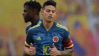 No juega ante Perú: James Rodríguez, desconvocado para las Eliminatorias y Copa América
