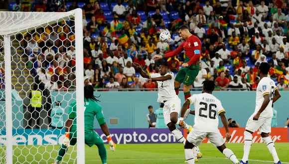 Portugal vs. Ghana en partido por la fecha 1 del Mundial de Qatar 2022. (Foto: Reuters)