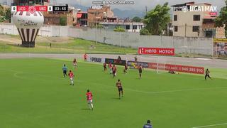 ¡Impactó en el palo! Cabezazo de Guerrero cerca del 1-0 en Unión Comercio vs. Universitario [VIDEO]