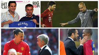Los 10 jugadores que han sido dirigidos por Mourinho y Guardiola