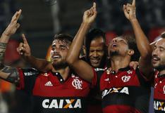 Flamengo goleó 5-0 a Palestino y clasificó a octavos de final de la Copa Sudamericana 2017