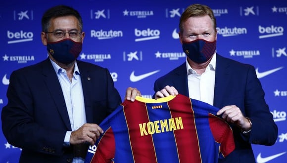 Ronald Koeman llega al Barcelona con dos años de contrato. (AP)