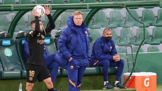 Ronald Koeman tras triunfo ante Elche: “Lo mejor de hoy ha sido la presión” 