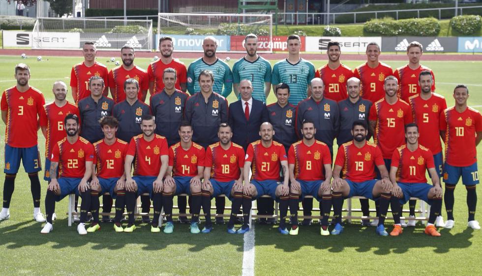 La Selección de España. (AS)