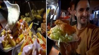 Video viral: Turistas quedan asombrados con comida de la ‘Tía veneno’