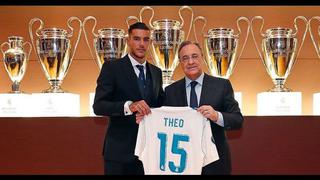 "Estoy en el mejor club del mundo": Theo Hernández fue presentado como nuevo jugador del Madrid