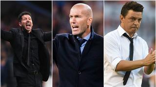 Zidane y Gallardo en lo más alto: los 20 mejores entrenadores según ránking mundial