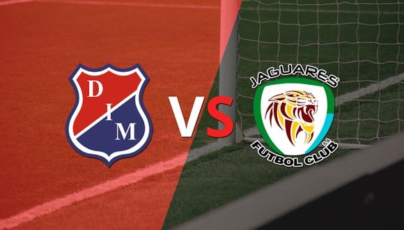 Arranca el segundo tiempo sin goles entre Independiente Medellín y Jaguares
