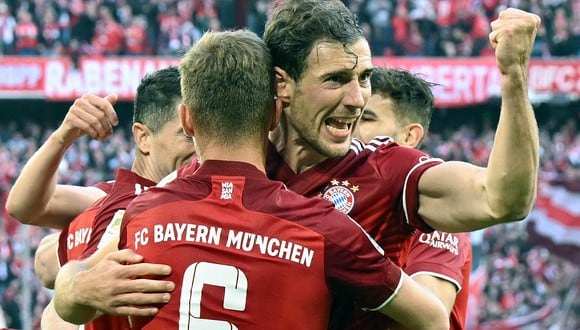Bayern Múnich venció 3-1 a Borussia Dortmund por la jornada 31 de la Bundesliga en el estadio Allianz Arena. (Foto: AFP)ALTERNATIVE CROP