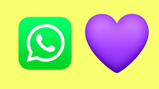 Este es el asombroso significado del corazón púrpura de WhatsApp