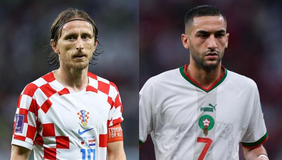 Croacia vs. Marruecos se enfrentan por el tercer lugar en Qatar 2022 (Foto: Agencias)