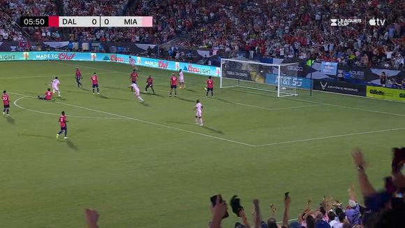Gol de Lionel Messi en Inter de Miami vs. Dallas FC (Video: MLS Pass)