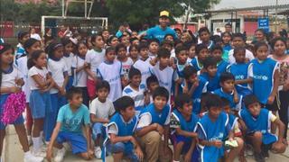 El 'tiki taka' llegó a Catacaos: así fue la 'pichanga' que jugó Sergio Ramos con escolares [VIDEO]