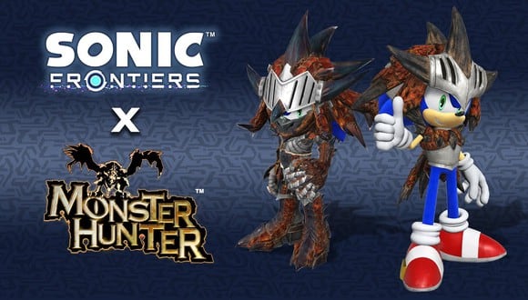 Sonic Frontiers x Monster Hunter: ya disponible el DLC para PS5, Xbox Series X y PC. (Foto: SEGA)