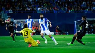 En el área, de '9': Álvaro Morata anota un doblete ante el Leganés