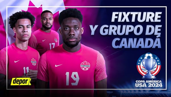 Revisa el grupo de Canadá en la Copa América 2024: fixture, rivales, partidos y calendario. (Diseño: Depor).