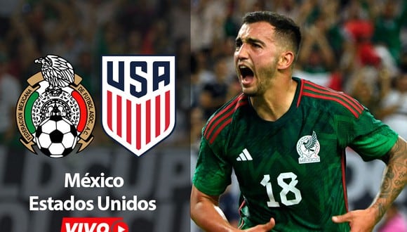 Desde el AT&T Stadium de Arlington, Texas, México vs. Estados Unidos en vivo y en directo juegan la final de la Liga de Naciones CONCACAF 2024. (Foto: AFP/Composición)