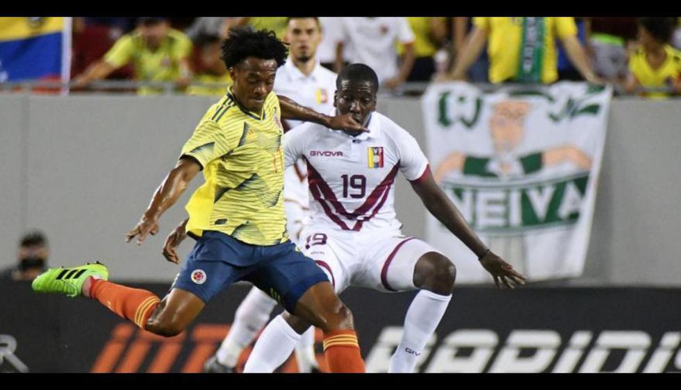 Colombia y Venezuela igualaron en Tampa en amistoso internacional. (Selección Colombia)