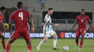 Argentina vs. Panamá (2-0): goles, resumen y minuto a minuto del partido amistoso
