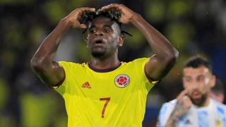 Casi descartado: el último reporte de Duván Zapata que lo deja fuera de la Selección Colombia