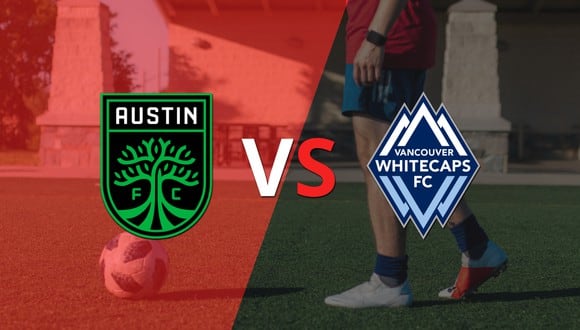 Termina el primer tiempo con una victoria para Austin FC vs Vancouver Whitecaps FC por 2-0