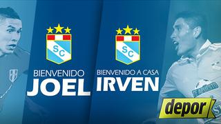 Sporting Cristal oficializó la contratación de Joel Sánchez y el regreso de Irven Ávila