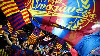 Olor a remontada: el espectacular recibimiento del Camp Nou