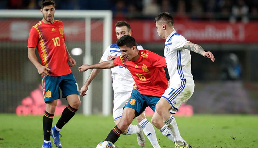 España venció 1-0 a Bosnia por amistoso internacional en Gran Canaria. (Getty Images)