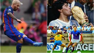 Día del Zurdo: once ideal de los mejores en la historia del fútbol (FOTOS)