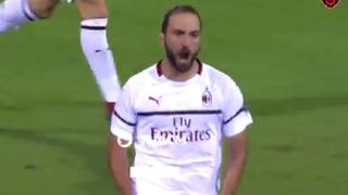 Así te quieren ver, 'Pipita': Higuaín se llevó al arquero y anotó su primer gol con el AC Milan [VIDEO]