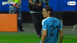 El VAR le arruinó celebración a Edinson Cavani tras anularle gol [VIDEO]