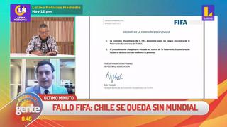 Periodista asegura que ecuatorianos “gritaron como un gol” el fallo de la FIFA