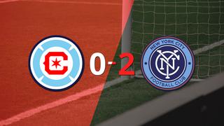 New York City FC, de visitante, derrotó 2-0 a Chicago Fire