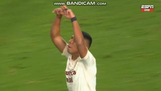 Desde los doce pasos: gol de Flores para el 1-1 de Universitario vs. Corinthians