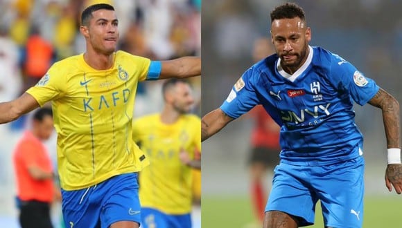 Cristiano Ronaldo, Neymar y otros cracks juegan en la liga saudí. (Foto: Composición)