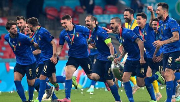 La selección de Italia presentó la lista para el partido contra Argentina. (Foto: AP)