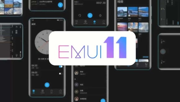 Conoce cuáles son los celulares de Huawei que recibirán EMUI 11. (Foto: Huawei)