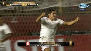 Universitario de Deportes: Aldo Corzo devuelve la esperanza con impecable gol de cabeza