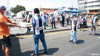 Alianza Lima donó 1500 almuerzos a las personas más necesitadas