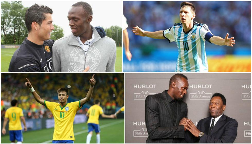 Usain Bolt: el velocista fanático del fútbol que admira a estos jugadores. (Getty Images)