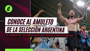 Martín Muñoz: el hincha argentino amuleto de la selección albiceleste
