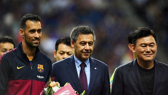 Sergio Busquets ha jugado toda su vida en el FC Barcelona. (Getty)