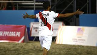 Perú perdió por penales ante Ecuador en la Copa América de Fútbol Playa