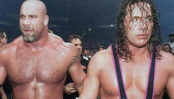 Bret Hart y Goldberg se vieron las caras en el Starrcade 1999 de la WCW. (Foto: WWE)