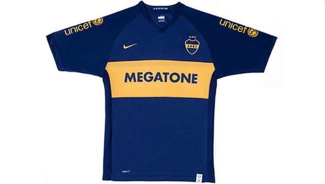 Camiseta titular de 2008.