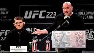 Dana White defendió de las críticas a Khabib: “Que se haya quedado atrapado en Rusia no fue culpa suya, ni de nadie”