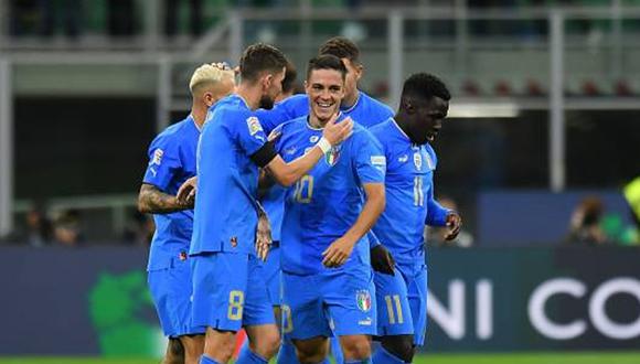 Italia venció a Inglaterra por la Nations League. (Getty Images)