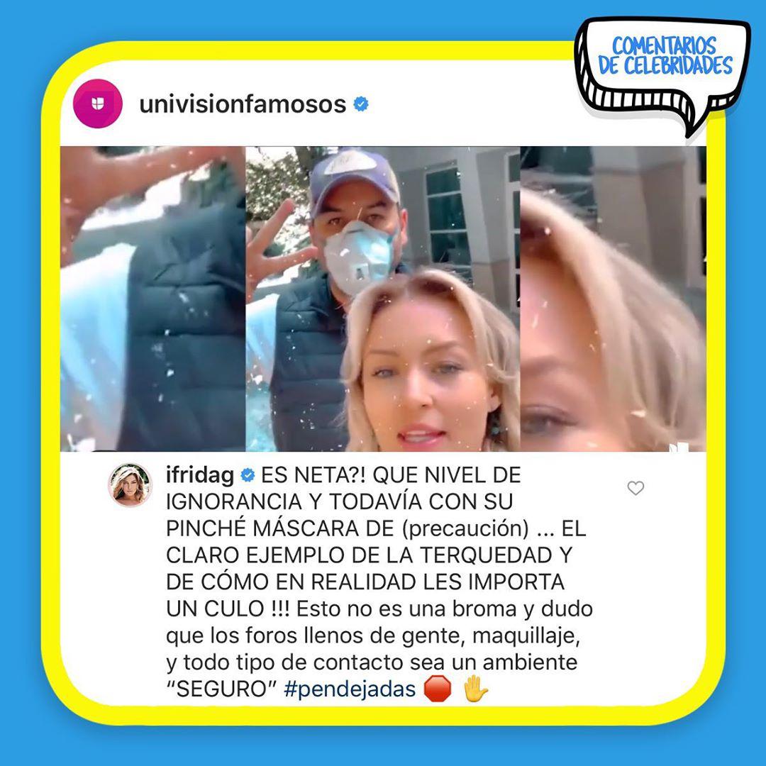 Frida Sofía critica a Angelique Boyer. (Foto: Instagram) 