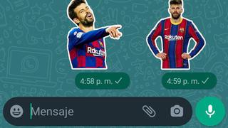 ¿Dónde y cómo obtener los stickers de Gerard Piqué para WhatsApp?