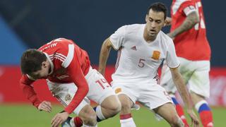 Le plantó cara: Rusia empató 3-3 con España en San Petersburgo por amistoso rumbo al Mundial